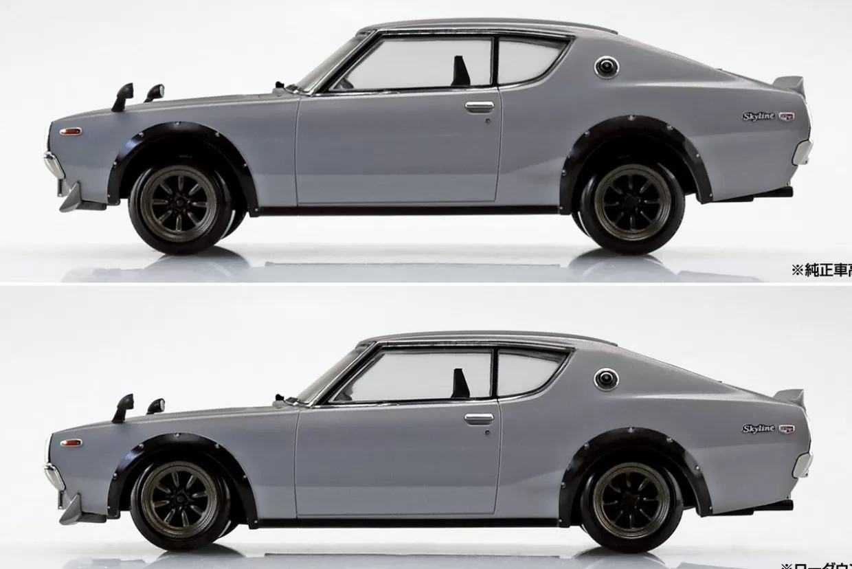 Outlet Aoshima The Snap Kit 1/32 Nissan C110 Skyline Gt-R Custom (Silver) Plastic Model