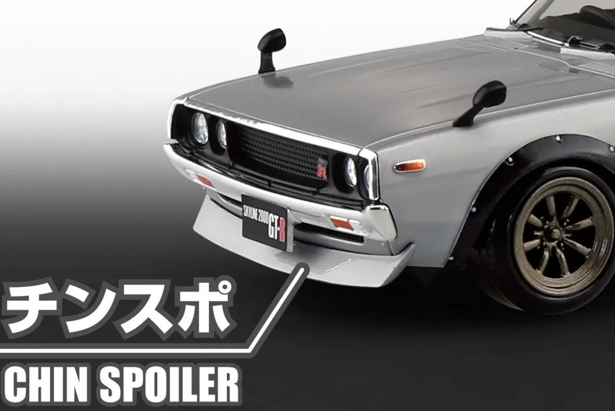 Outlet Aoshima The Snap Kit 1/32 Nissan C110 Skyline Gt-R Custom (Silver) Plastic Model