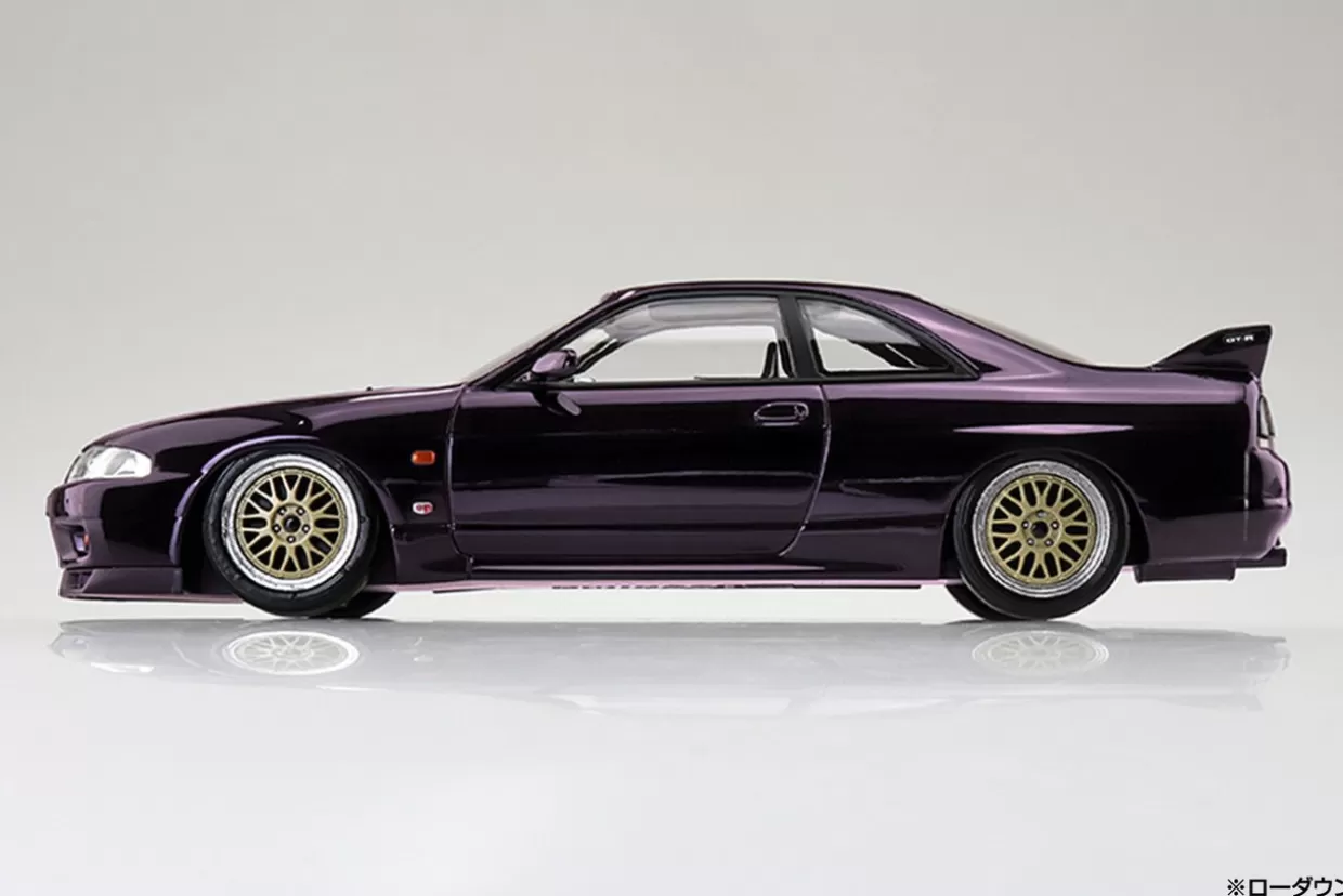 Cheap Aoshima The Snap Kit 1/32 Nissan R33 Skyline Gt-R Custom Wheel (Midnight Purple) Plastic Model
