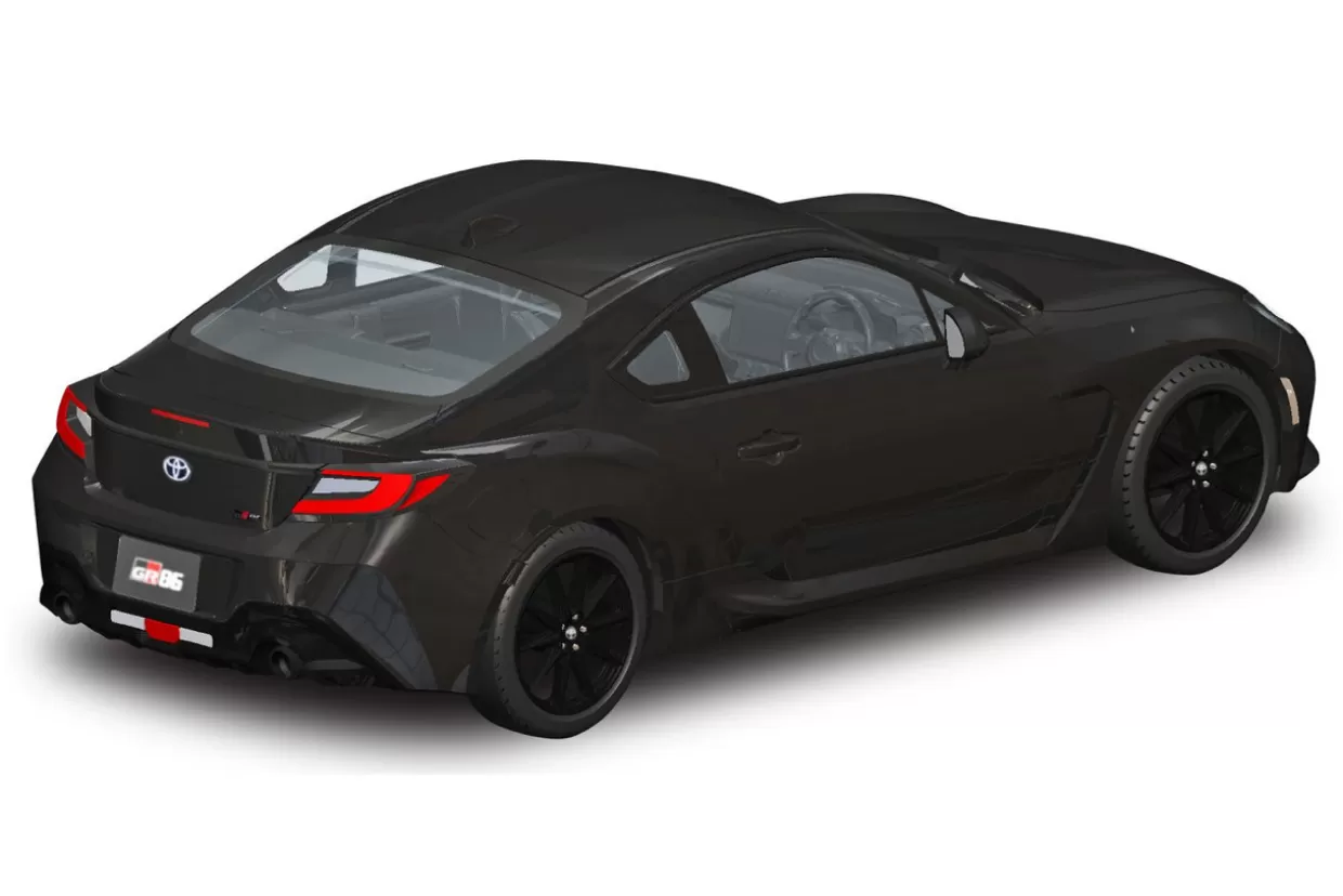New Aoshima The Snap Kit 1/32 Toyota Gr86 (Crystal Black Silica) Plastic Model