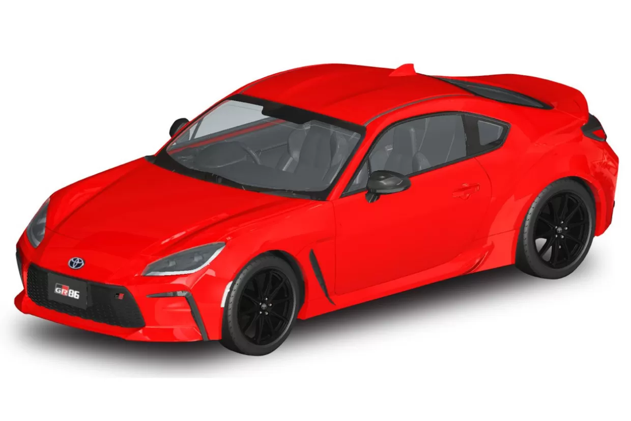 Cheap Aoshima The Snap Kit 1/32 Toyota Gr86 (Spark Red) Plastic Model