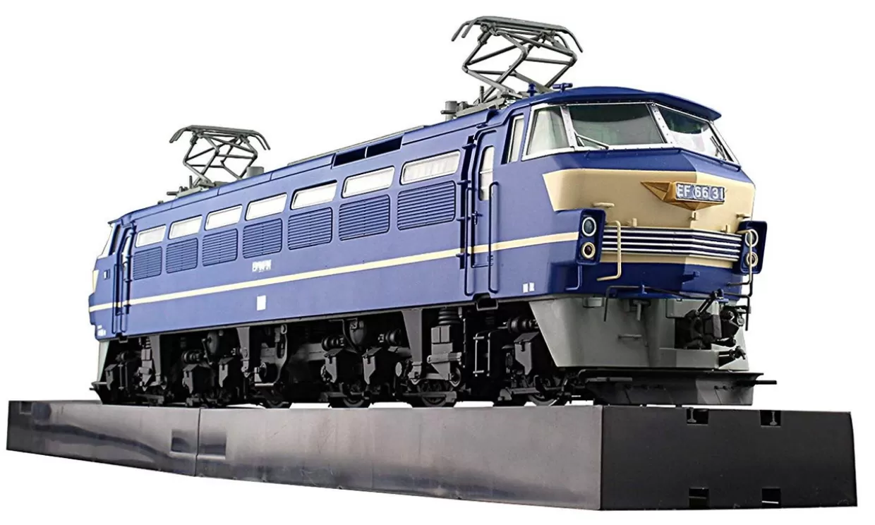 Store Aoshima Train Museum Oj 1/45 Series Locomotive Ef66 Later Ver. Plastic Model