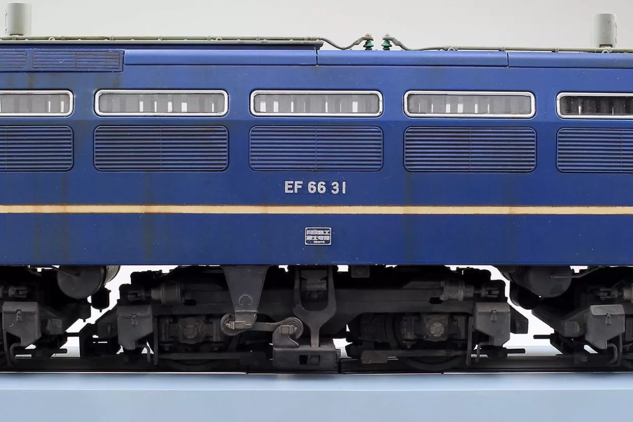 Store Aoshima Train Museum Oj 1/45 Series Locomotive Ef66 Later Ver. Plastic Model
