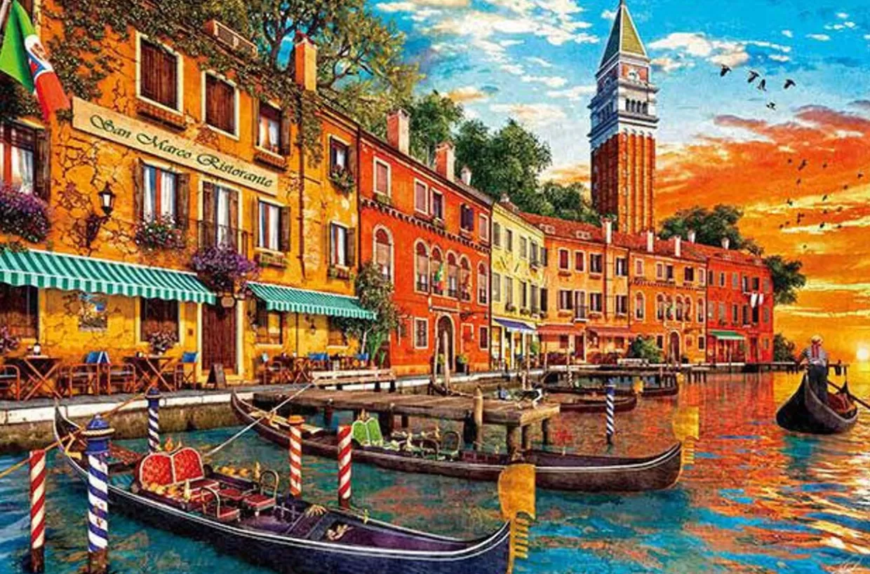 Online Appleone 1000-860 Jigsaw Puzzle Saint Mark's Basilica By Dominic Davison (1000 Pieces)