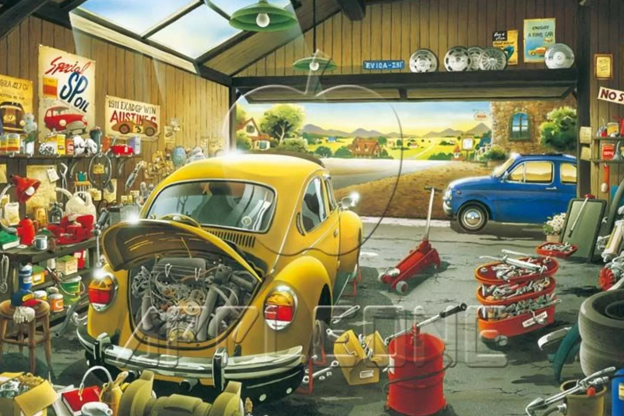 Outlet Appleone 1000-645 Jigsaw Puzzle Uncle Sam's Repair Shop (1000 Pieces)