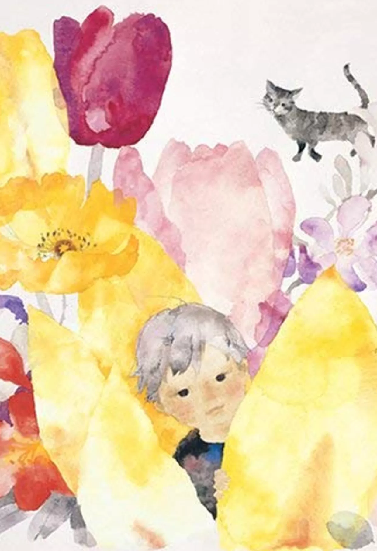 Fashion Appleone Jigsaw Puzzle 300-507 Chihiro Iwasaki Boy Among The Tulip (300 Pieces)