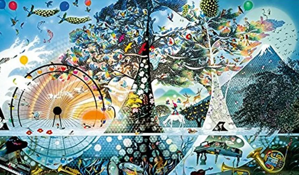 Cheap Appleone Jigsaw Puzzle 1000-829 Seiji Fujishiro Seimei Sanka Life's Anthem (1000 Pieces)