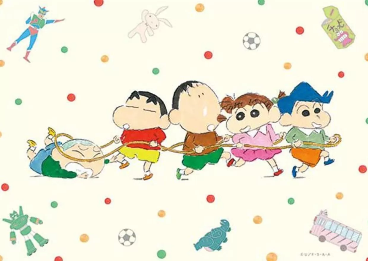 Outlet Appleone Kyst2889Em Jigsaw Puzzle Crayon Shin-Chan Kasukabe Defense Corps (108 Pieces)