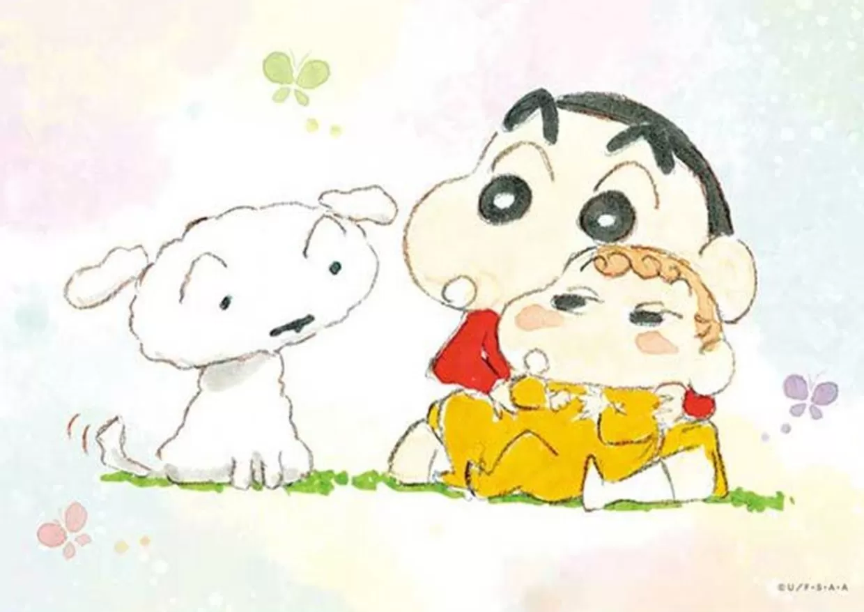 Best Sale Appleone Kyst2890Em Jigsaw Puzzle Crayon Shin-Chan Shinnosuke, Himawari And Shiro (108 Pieces)