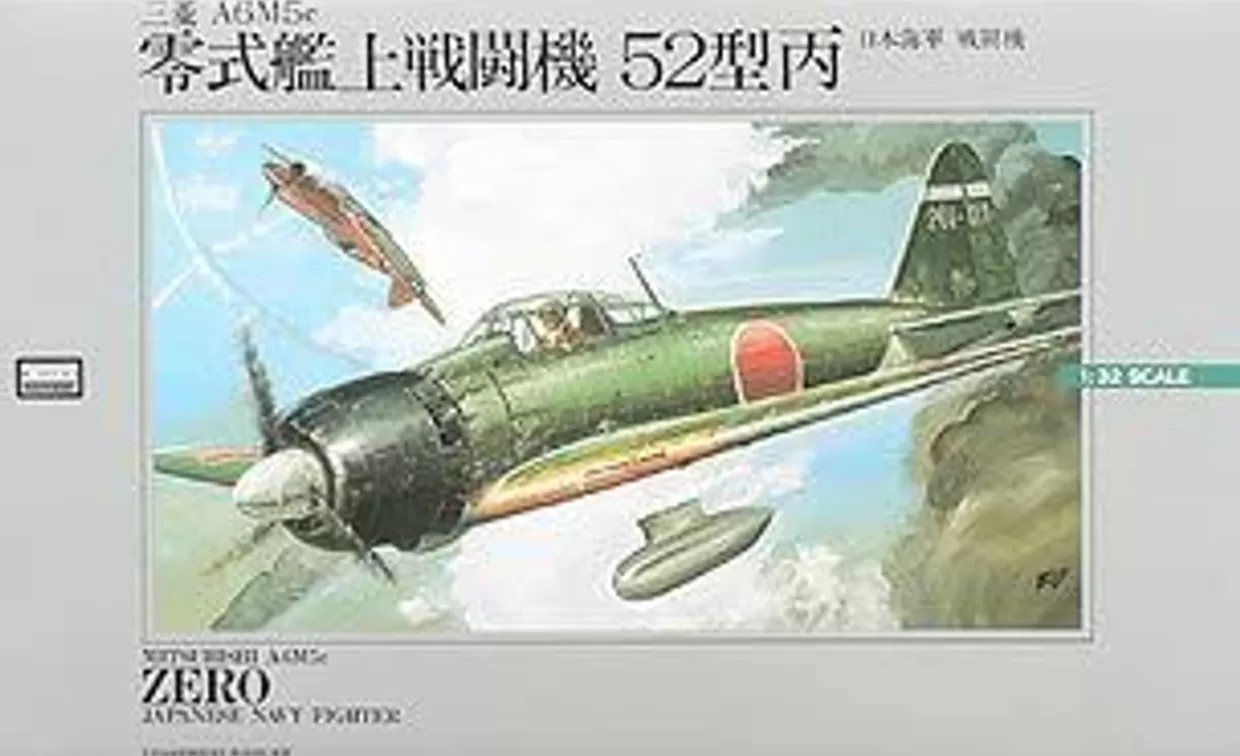 Best Arii 1/32 Japanese Zero Fighter Type 52 Plastic Model