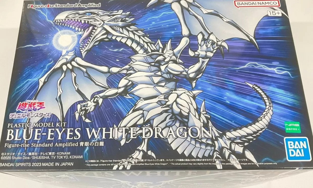 Sale Bandai Figure-Rise Standard Yu-Gi-Oh! Amplified Blue-Eyes White Dragon Plastic Model