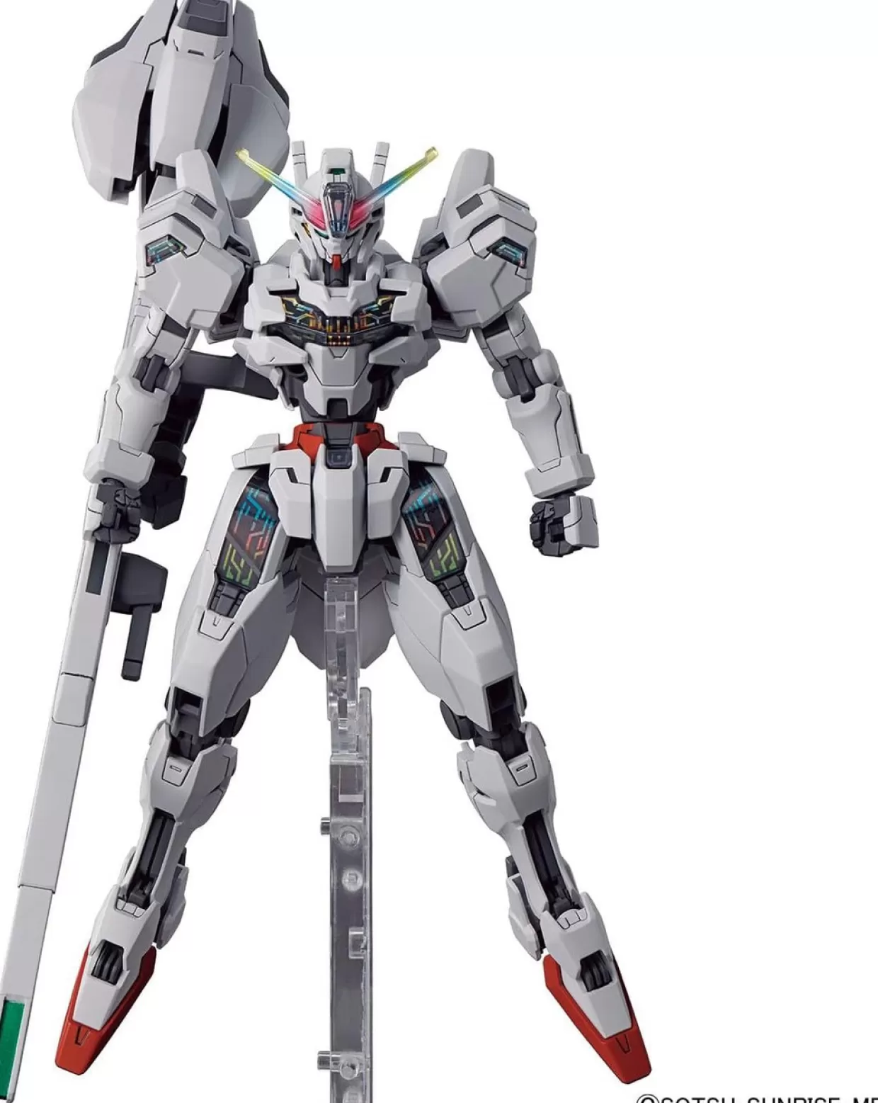 Outlet Bandai Hg 1/144 Gundam Calibarn Plastic Model (Gundam: The Witch From Mercury)