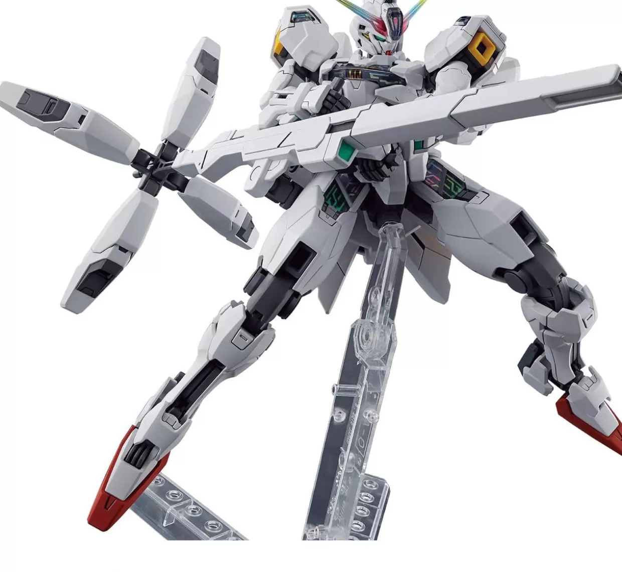 Outlet Bandai Hg 1/144 Gundam Calibarn Plastic Model (Gundam: The Witch From Mercury)