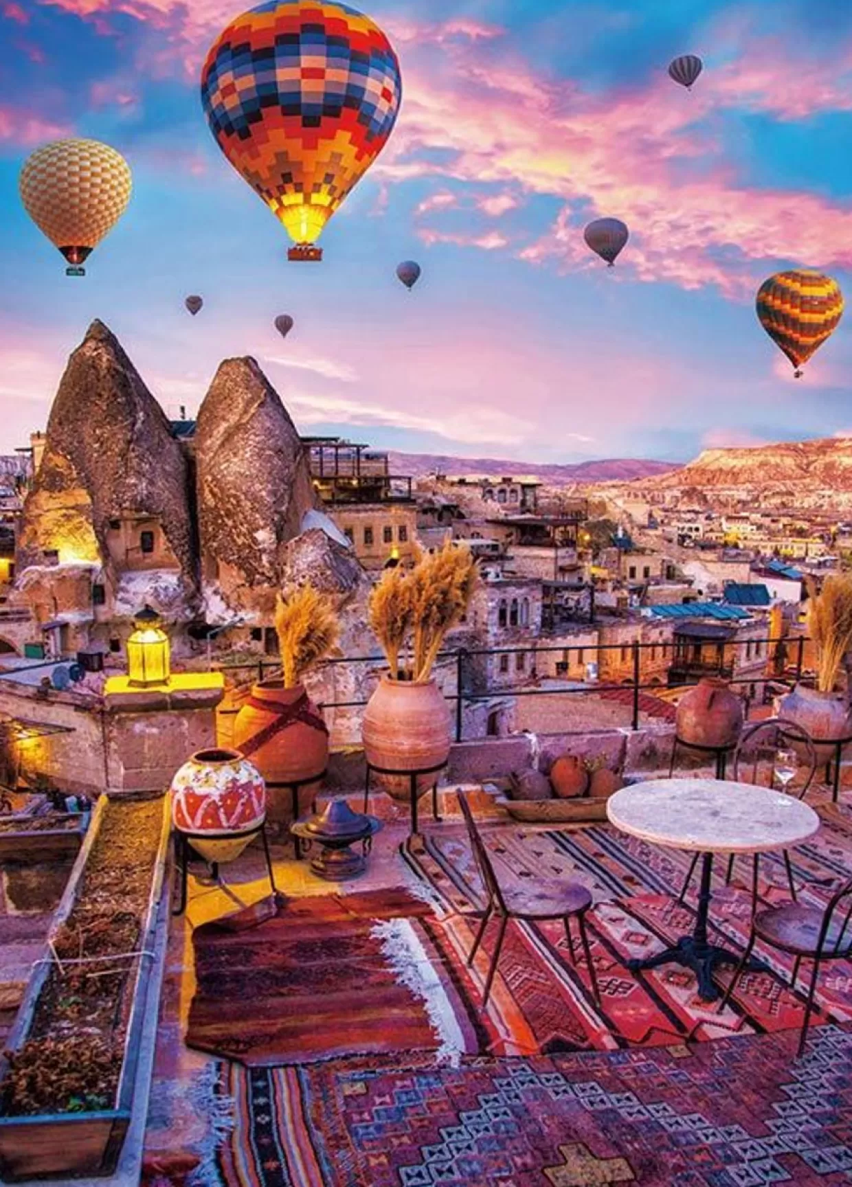 Best Sale Beverly 66-231 Jigsaw Puzzle Hot Air Balloons In Cappadocia Turkey (600 Pieces)