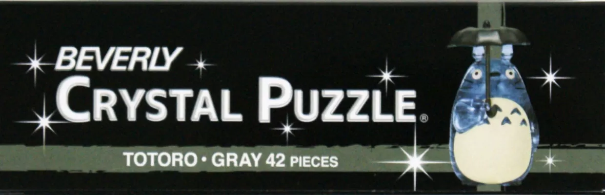 Cheap Beverly Crystal 3D Puzzle 486602 My Neighbor Totoro Gray (42 Pieces)