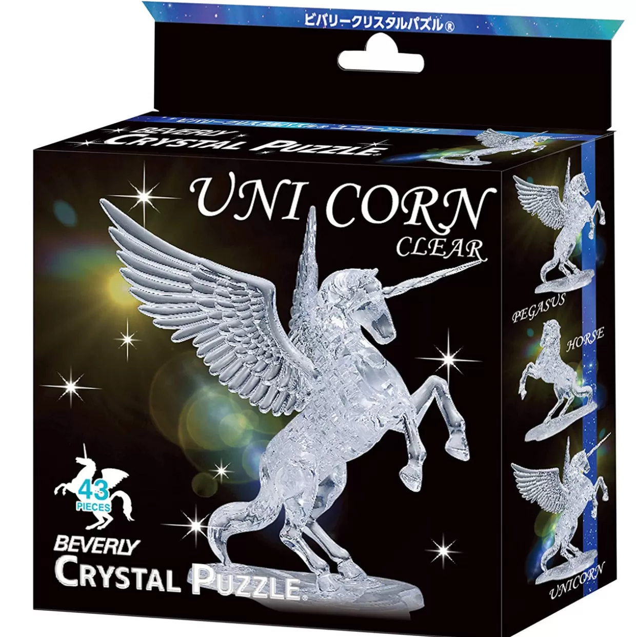Outlet Beverly Crystal 3D Puzzle 486978 Unicorn Clear (43 Pieces)