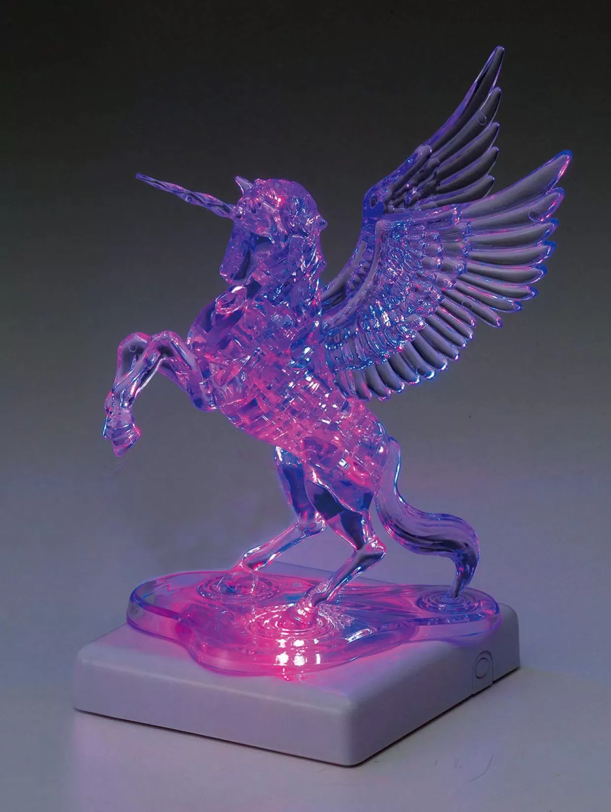 Clearance Beverly Crystal 3D Puzzle 487043 Unicorn Purple (43 Pieces)