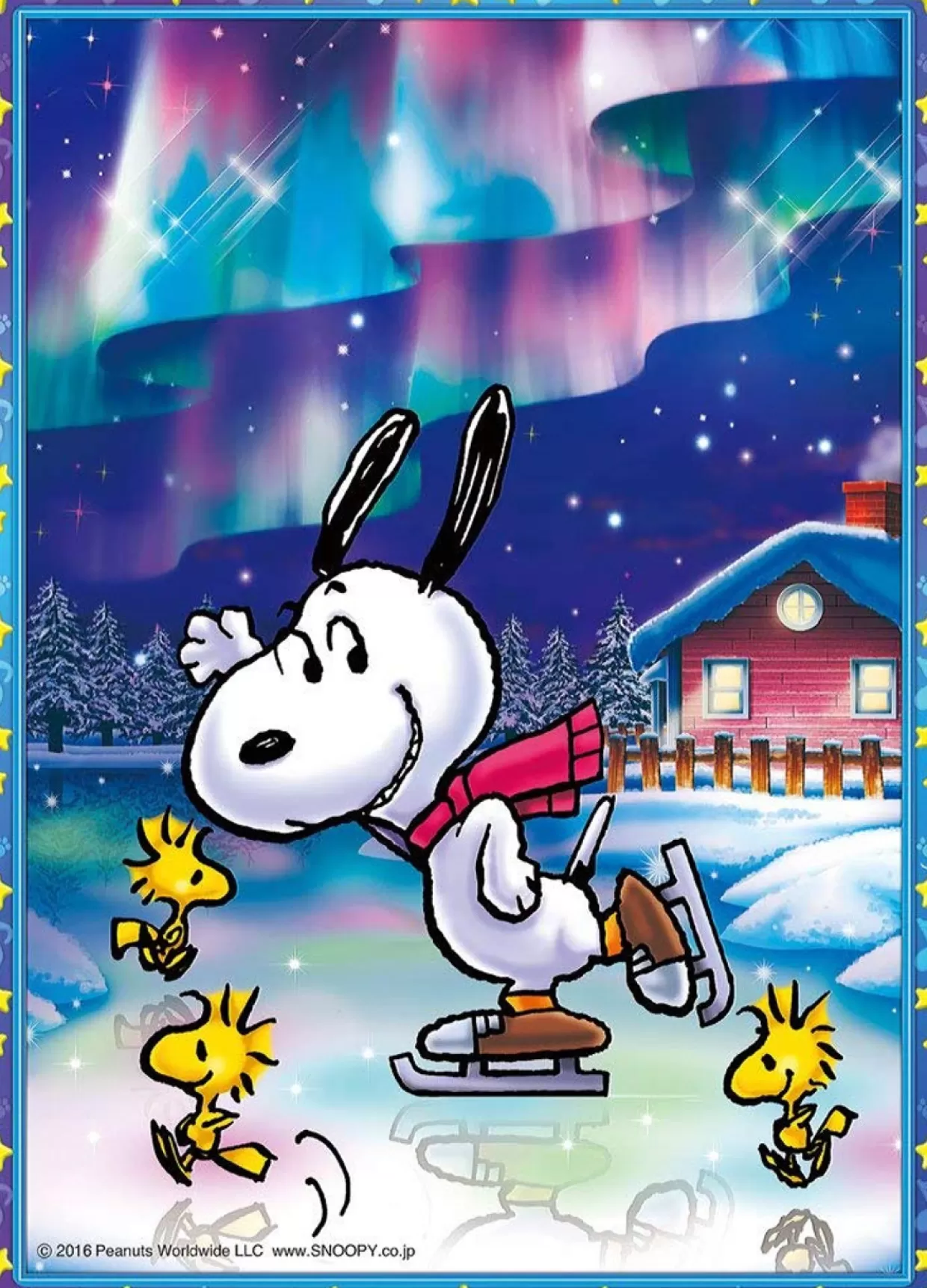 Outlet Beverly Crystal Jigsaw Puzzle Cjp-045 Peanuts Snoopy Aurora (165 Pieces)