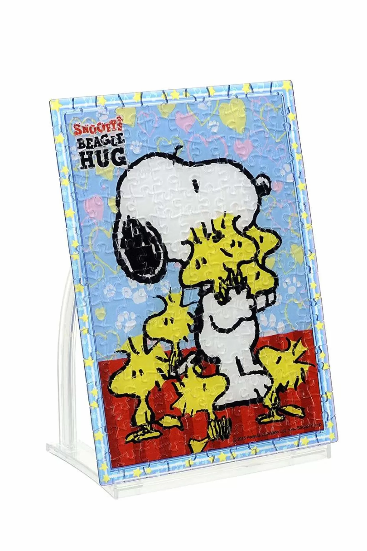 New Beverly Crystal Jigsaw Puzzle Cjp-033 Peanuts Snoopy Beagle Hug (165 Pieces)