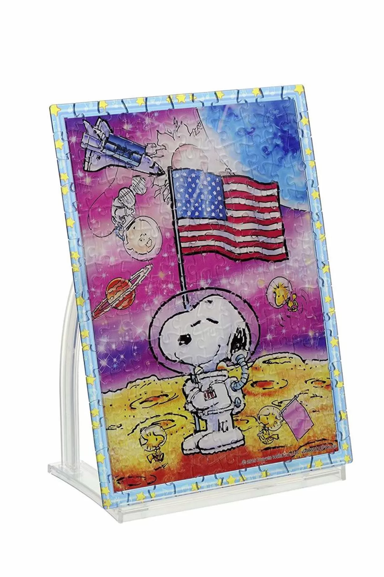 Flash Sale Beverly Crystal Jigsaw Puzzle Cjp-037 Peanuts Snoopy Moon Landing (165 Pieces)