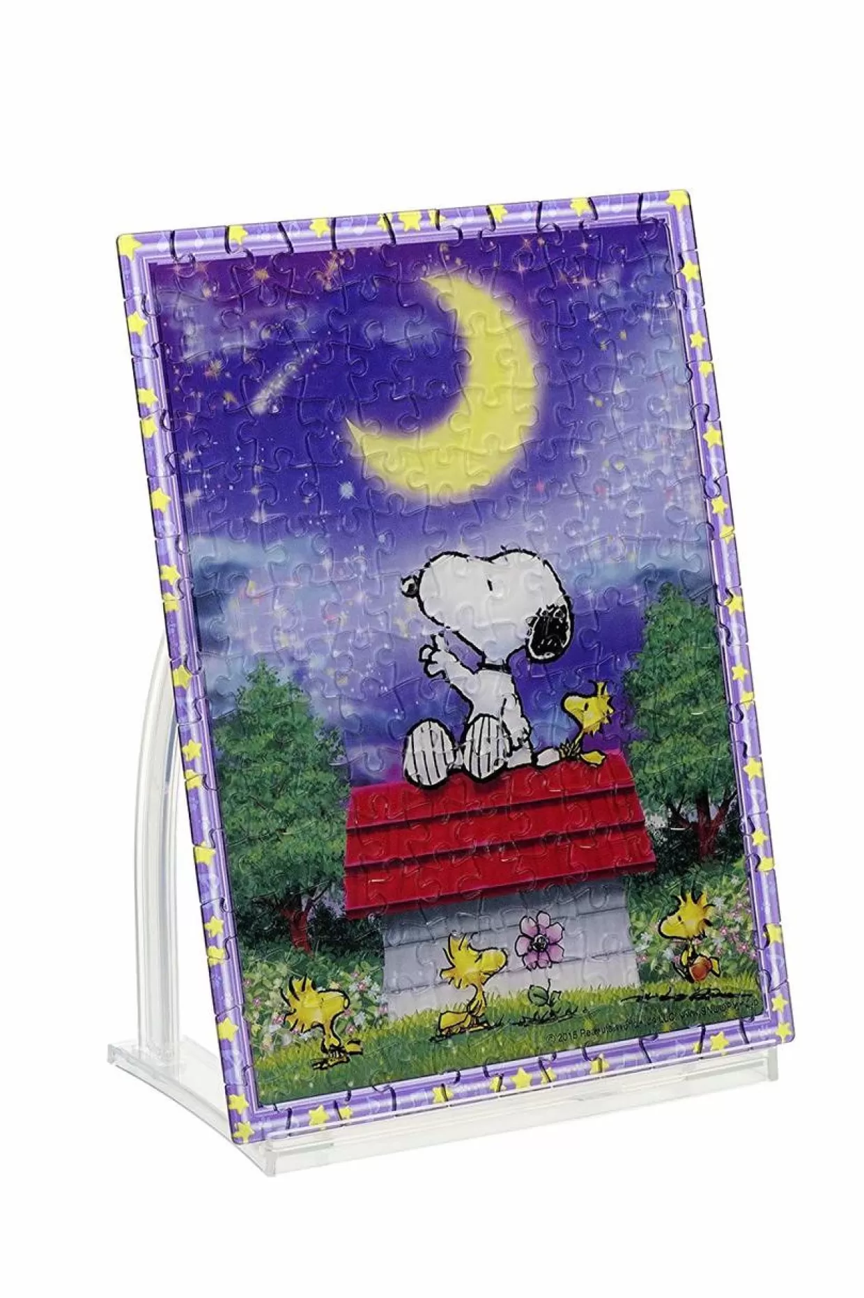 Online Beverly Crystal Jigsaw Puzzle Cjp-038 Peanuts Snoopy Wish Upon A Night Sky (165 Pieces)