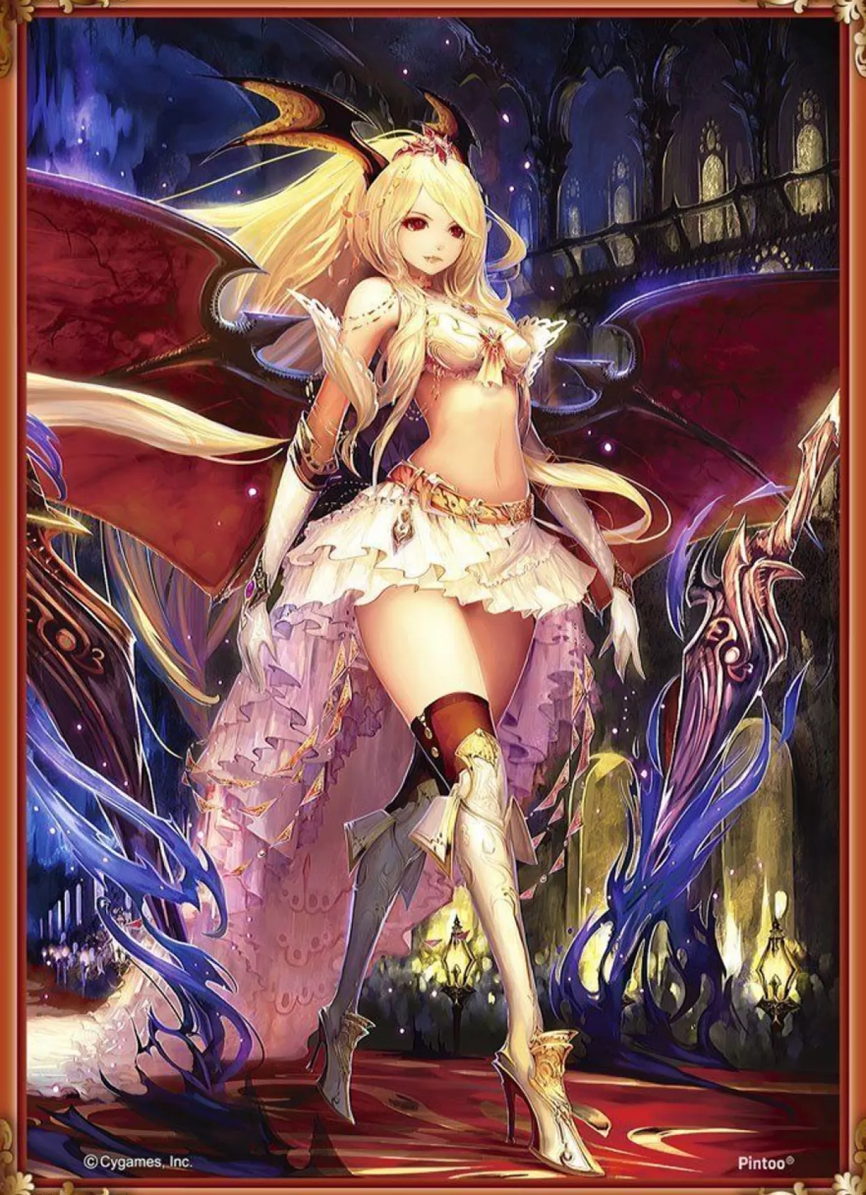 Hot Beverly Crystal Jigsaw Puzzle Cjp-028 Rage Of Bahamut Vampire (165 Pieces)
