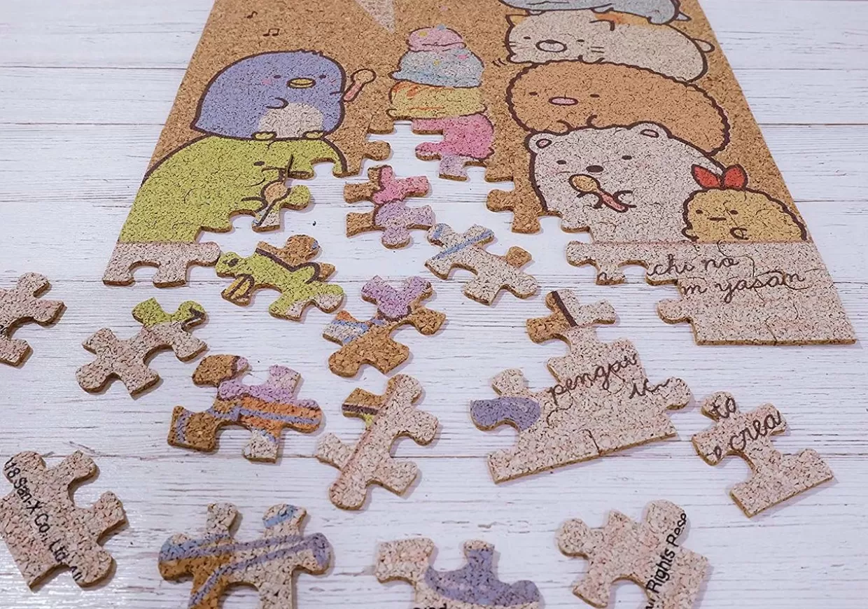 Discount Beverly Jigsaw Puzzle 108-827 Cork Jigsaw Puzzle Sumikko Gurashi Ice Cream (108 Pieces)