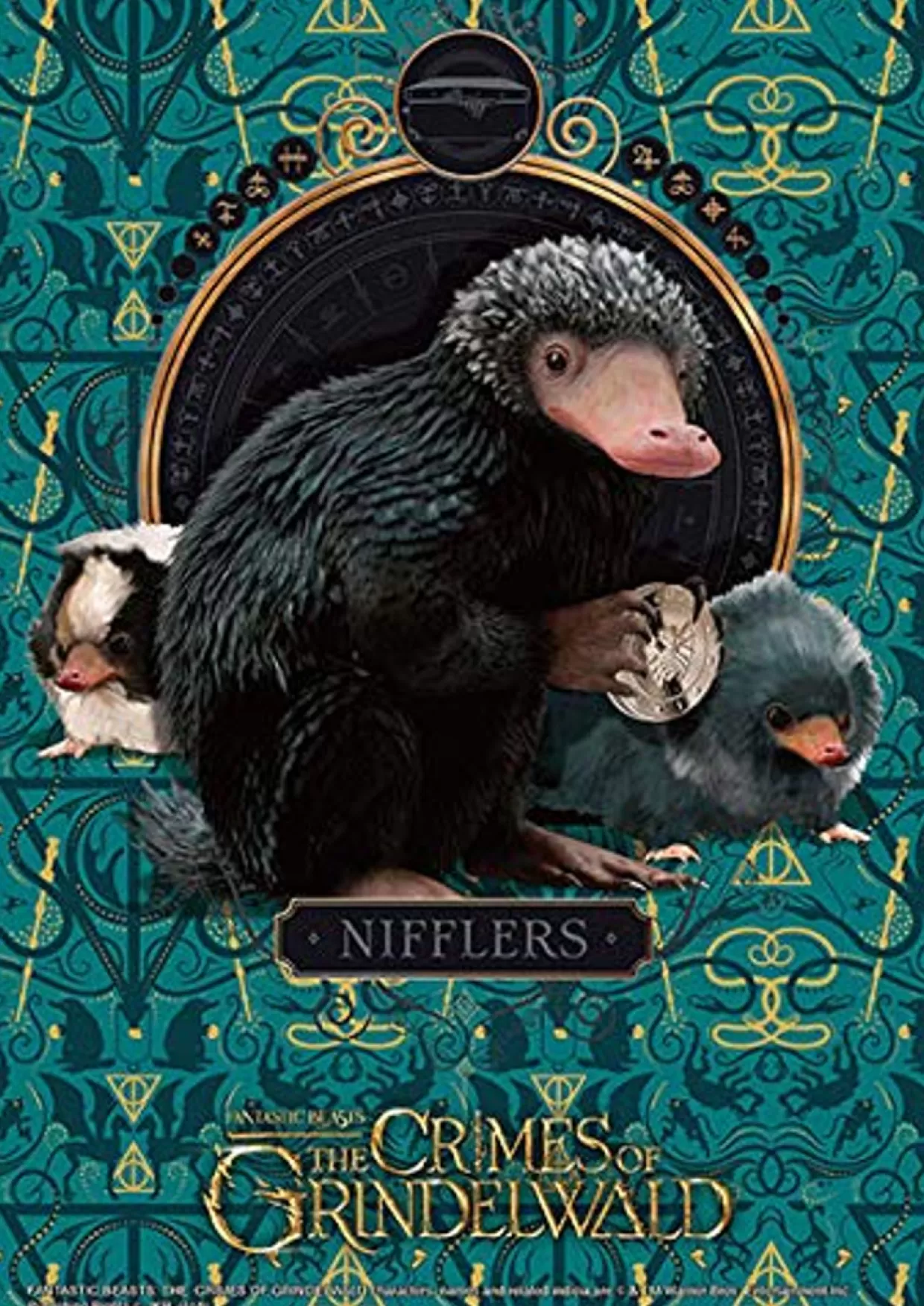 Discount Beverly Jigsaw Puzzle 108-830 Fantastic Beasts: The Crimes Of Grindelwald Nifflers (108 Pieces)