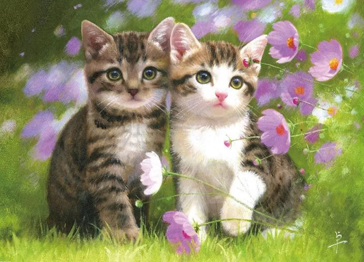 Outlet Beverly Jigsaw Puzzle 66-149 Kitty Cats Always Together By Nagaoka Taku (600 Pieces)