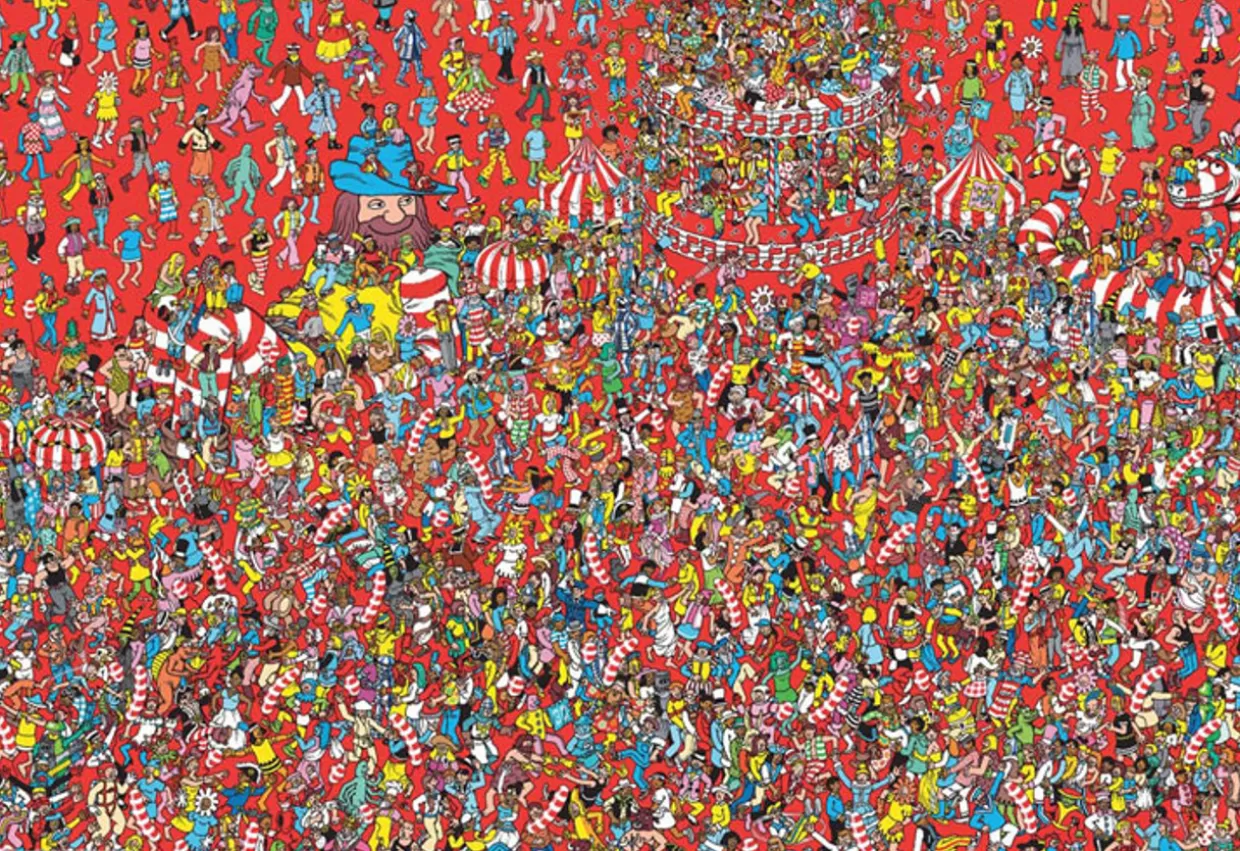 Best Sale Beverly Jigsaw Puzzle L74-174 Where's Wally? Anniversary Ball For Japan (150 L-Pieces)