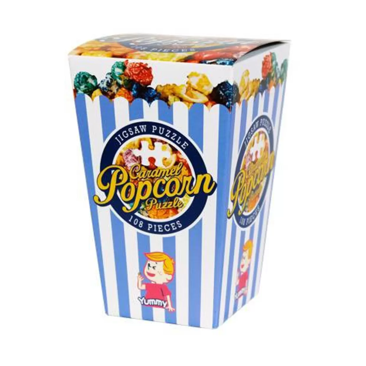 Hot Beverly Jigsaw Puzzle M108-198 Candy Collection Caramel Popcorn (108 S-Pieces)