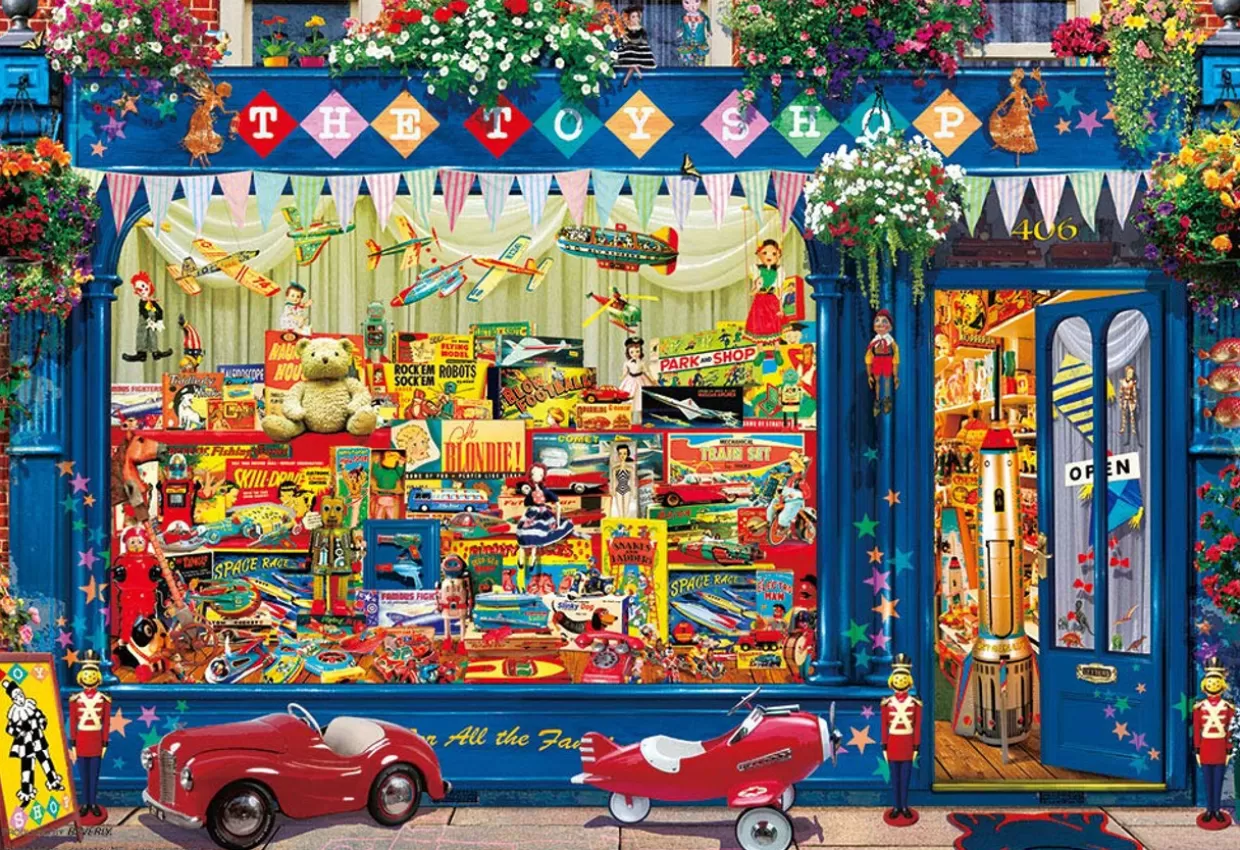 Discount Beverly Jigsaw Puzzle M81-580 Gary Walton Toy Shop (1000 S-Pieces)
