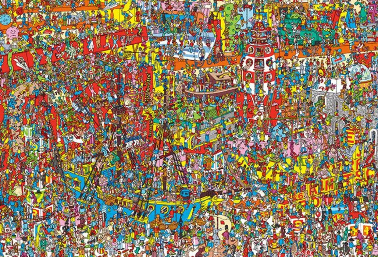 Cheap Beverly Jigsaw Puzzle S92-503 Where's Wally? Full Of Toys (2000 S-Pieces)