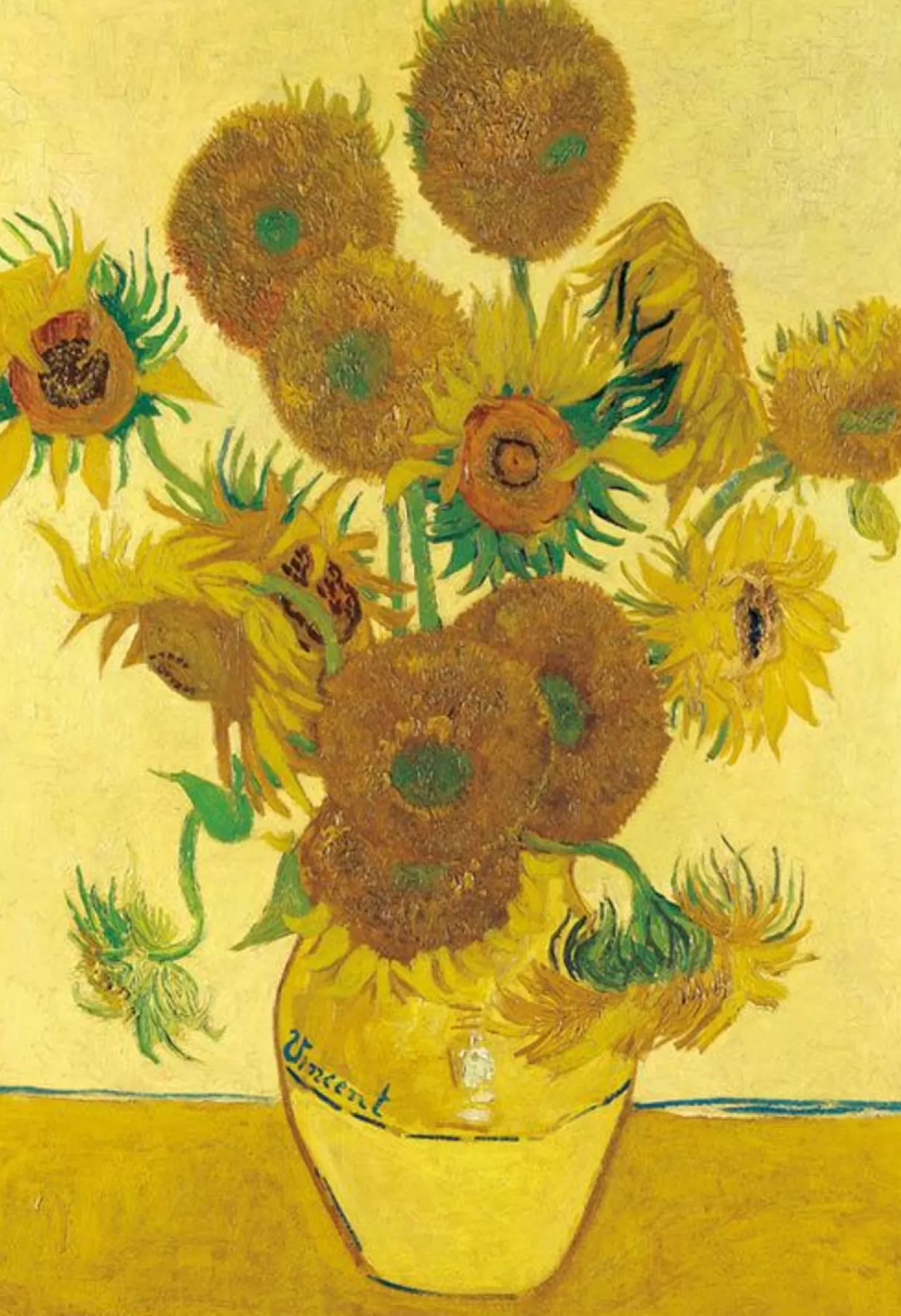 Fashion Beverly M81-625 Jigsaw Puzzle Sunflowers By Vincent Van Gogh (1000 S-Pieces)