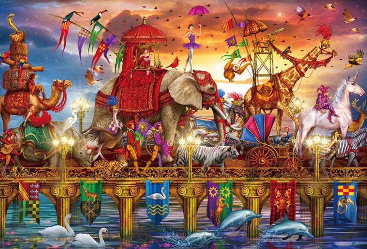 Cheap Beverly S32-512 Jigsaw Puzzle Cirus Parade By Ciro Marchetti (2000 S-Pieces)