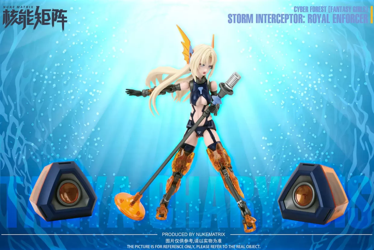 Best Doyusha 1/12 Nuke Matrix Vol. 4 Siren - Storm Intereptor: Royal Enforcer Normal Ver. Plastic Model