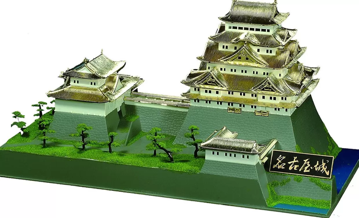 Store Doyusha Dg3 Japanese Nagoya Castle Dx Gold 1/350 Scale Plastic Model