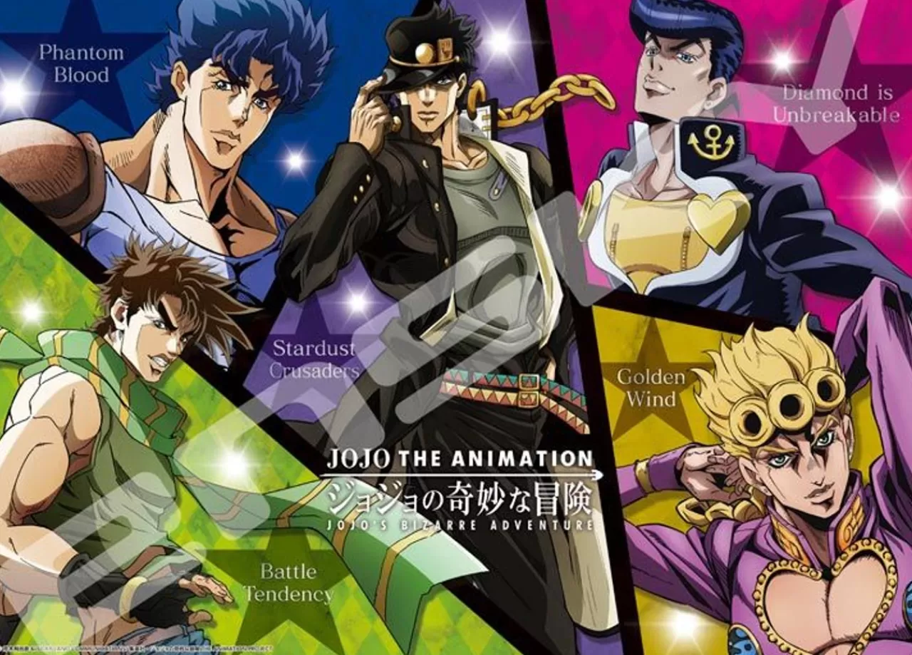 Ensky 500-368 Jigsaw Puzzle Jojo's Bizarre Adventure In The Stars (500 Pieces)