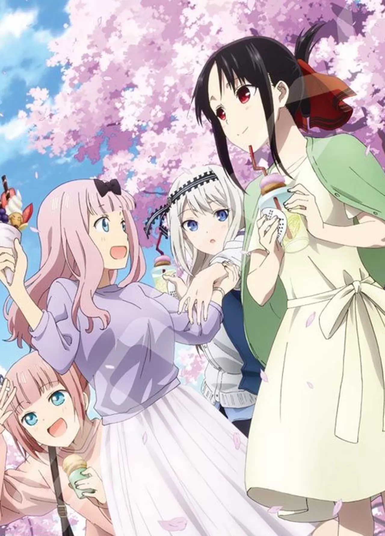 Ensky 500-508 Jigsaw Puzzle Kaguya-Sama: Love Is War Taking A Walk With Sweets (500 Pieces)