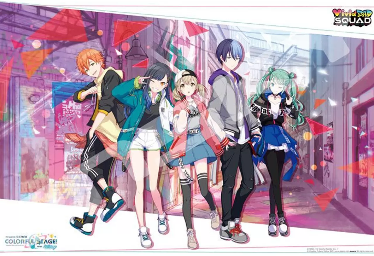 Ensky 300-1929 Jigsaw Puzzle Project Sekai Hatsune Miku: Colorful Stage Vivid Bad Squad (300 Pieces)