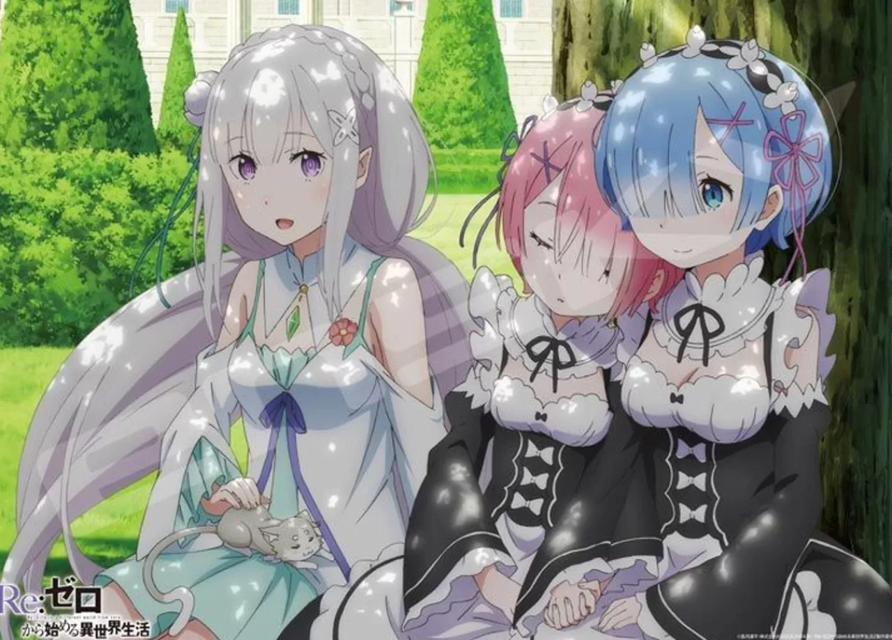 Ensky 500-367 Jigsaw Puzzle Re:Zero - Starting Life In Another World In The Garden (500 Pieces)