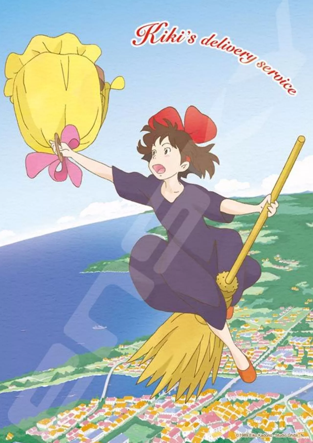 Ensky 208-208 Jigsaw Puzzle Studio Ghibli Kiki's Delivery Service Catch It! (208 Pieces)