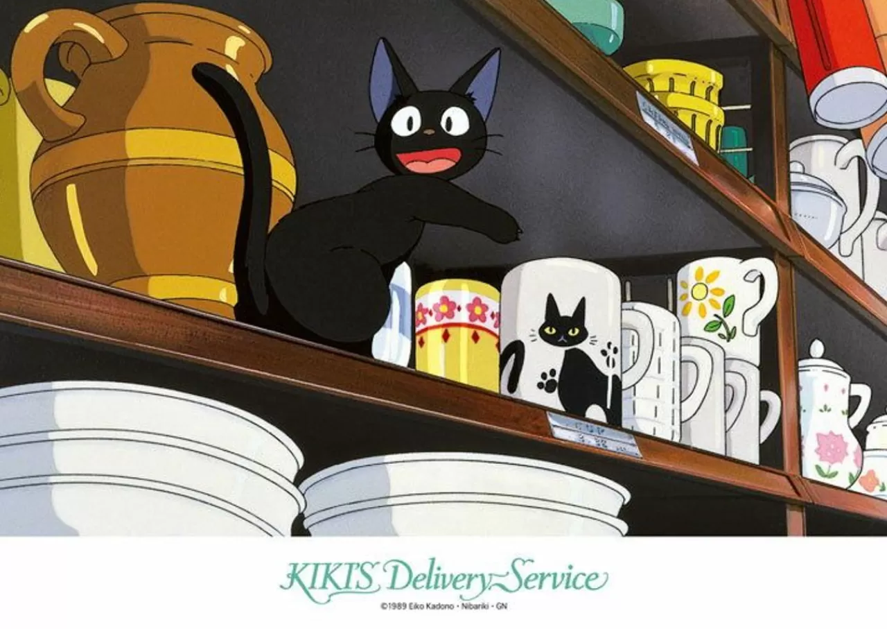 Ensky 108-623 Jigsaw Puzzle Studio Ghibli Kiki's Delivery Service ''Look! Look!'' (108 Pieces)
