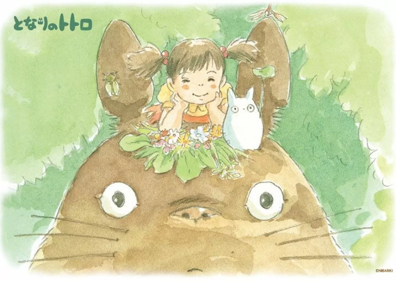 Ensky 108-622 Jigsaw Puzzle Studio Ghibli My Neighbor Totoro On Top Of Totoro (108 Pieces)