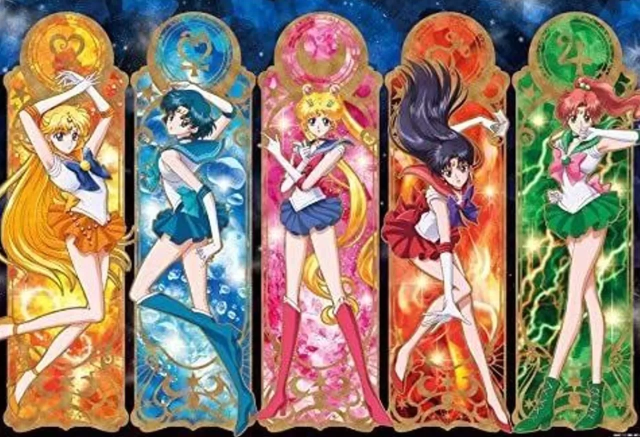Ensky 1000-Ac004 Art Crystal Jigsaw Puzzle Sailor Moon Crystal Pretty Guardian (1000 Pieces)