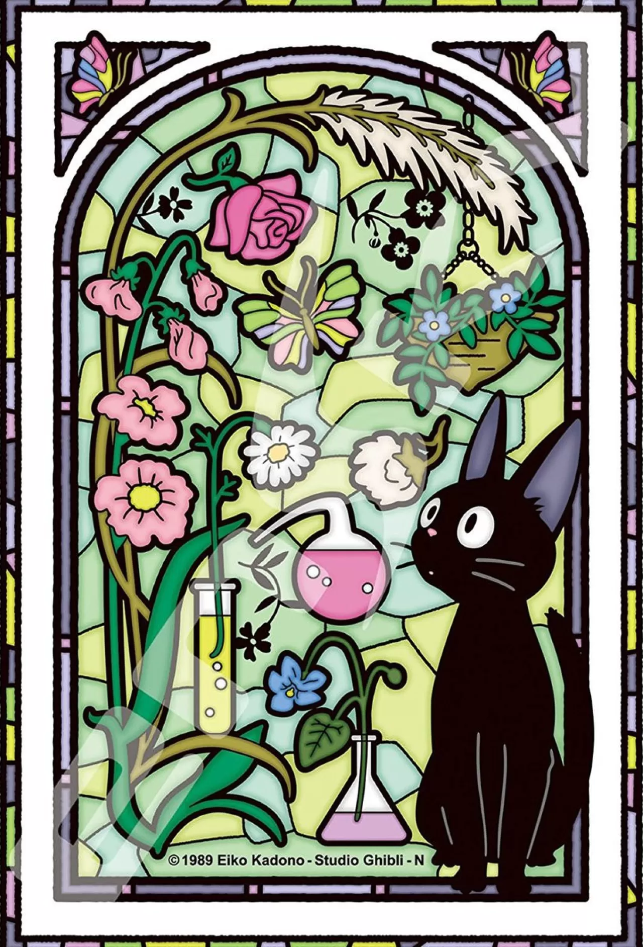 Ensky Art Crystal Jigsaw Puzzle 126-Ac65 Kiki's Delivery Service Jiji (126 Pieces)
