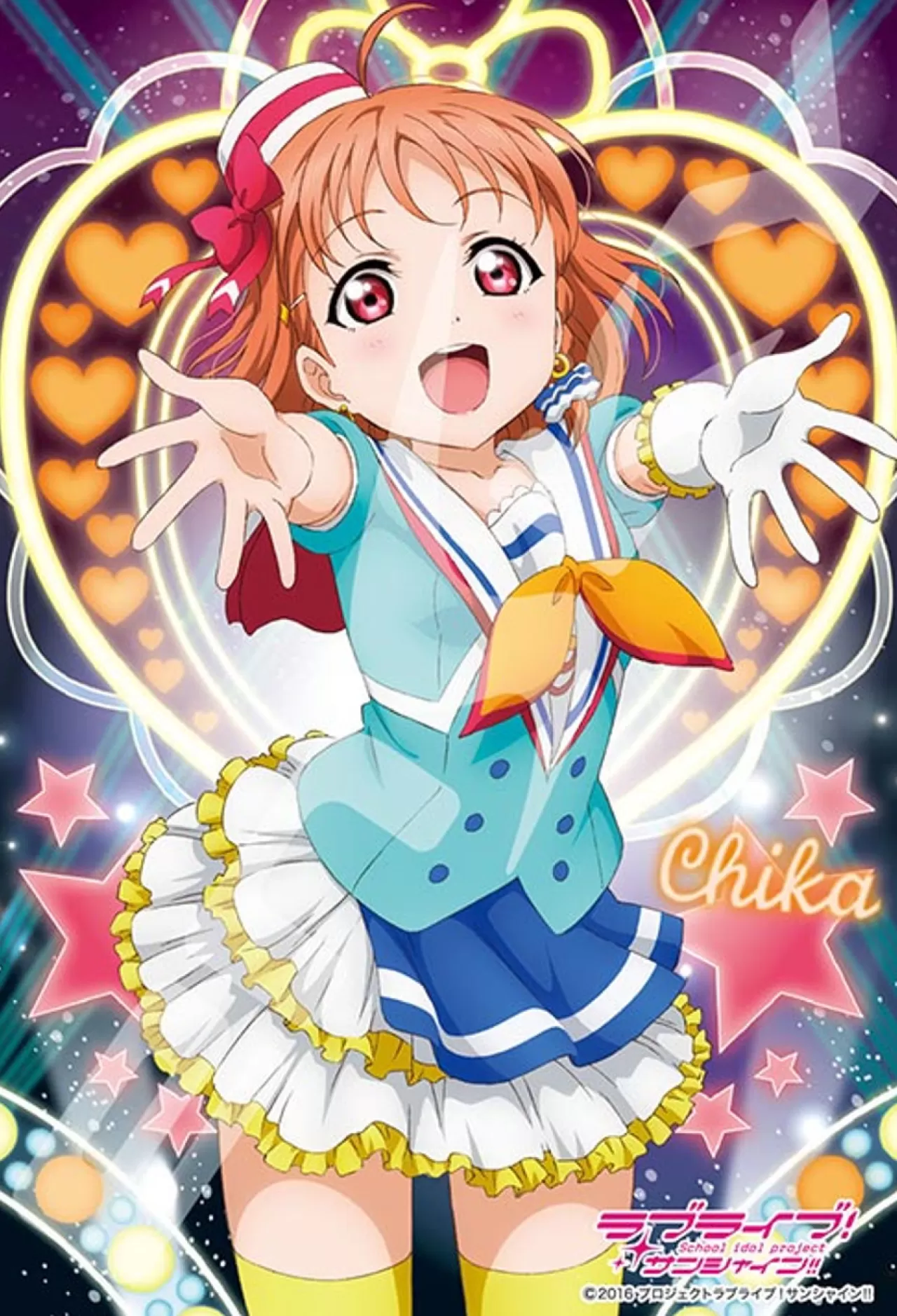 Ensky Art Crystal Jigsaw Puzzle 126-Ac49 Love Live! Sunshine!! Chika Takami (126 Pieces)