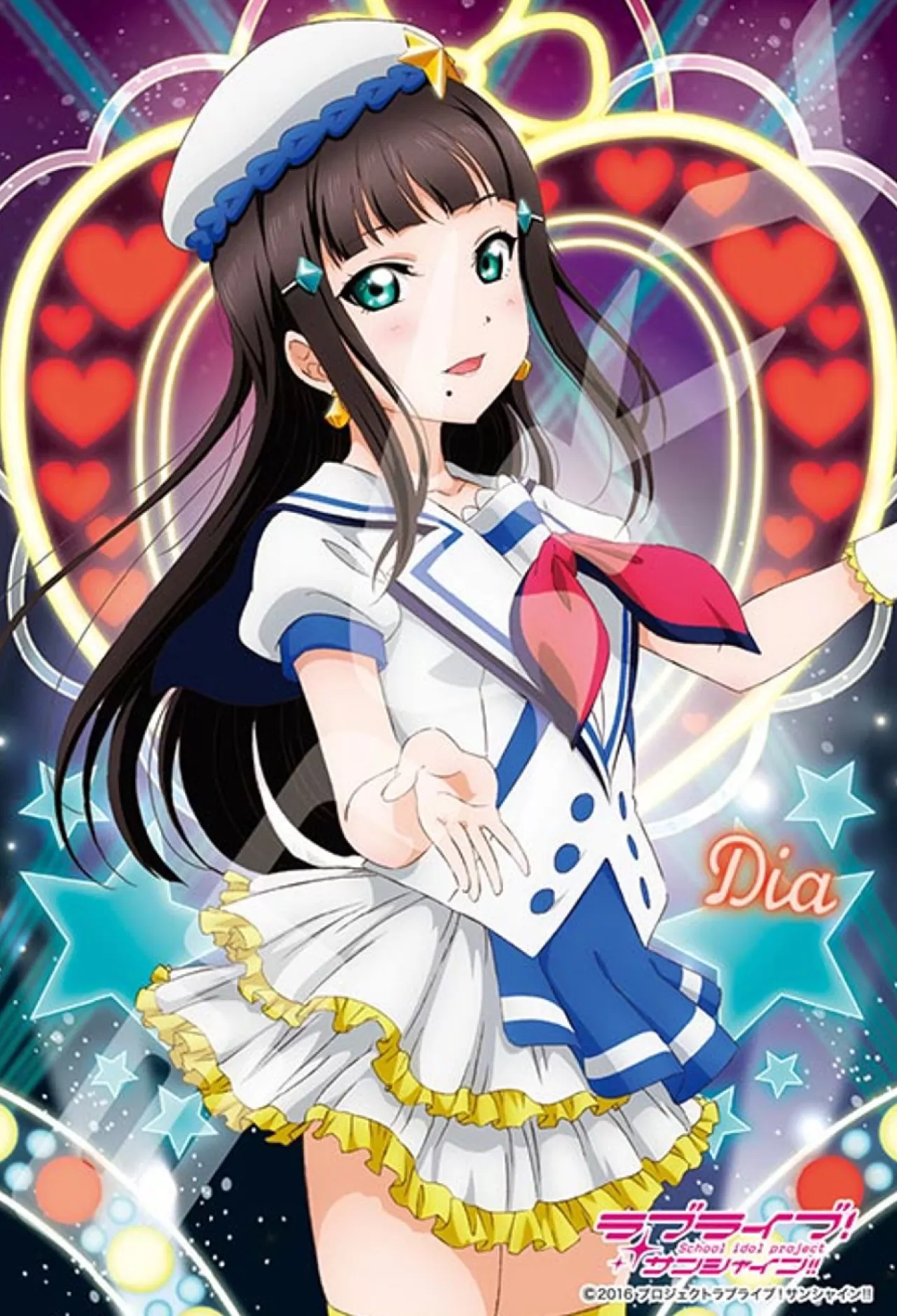 Ensky Art Crystal Jigsaw Puzzle 126-Ac52 Love Live! Sunshine!! Dia Kurosawa (126 Pieces)