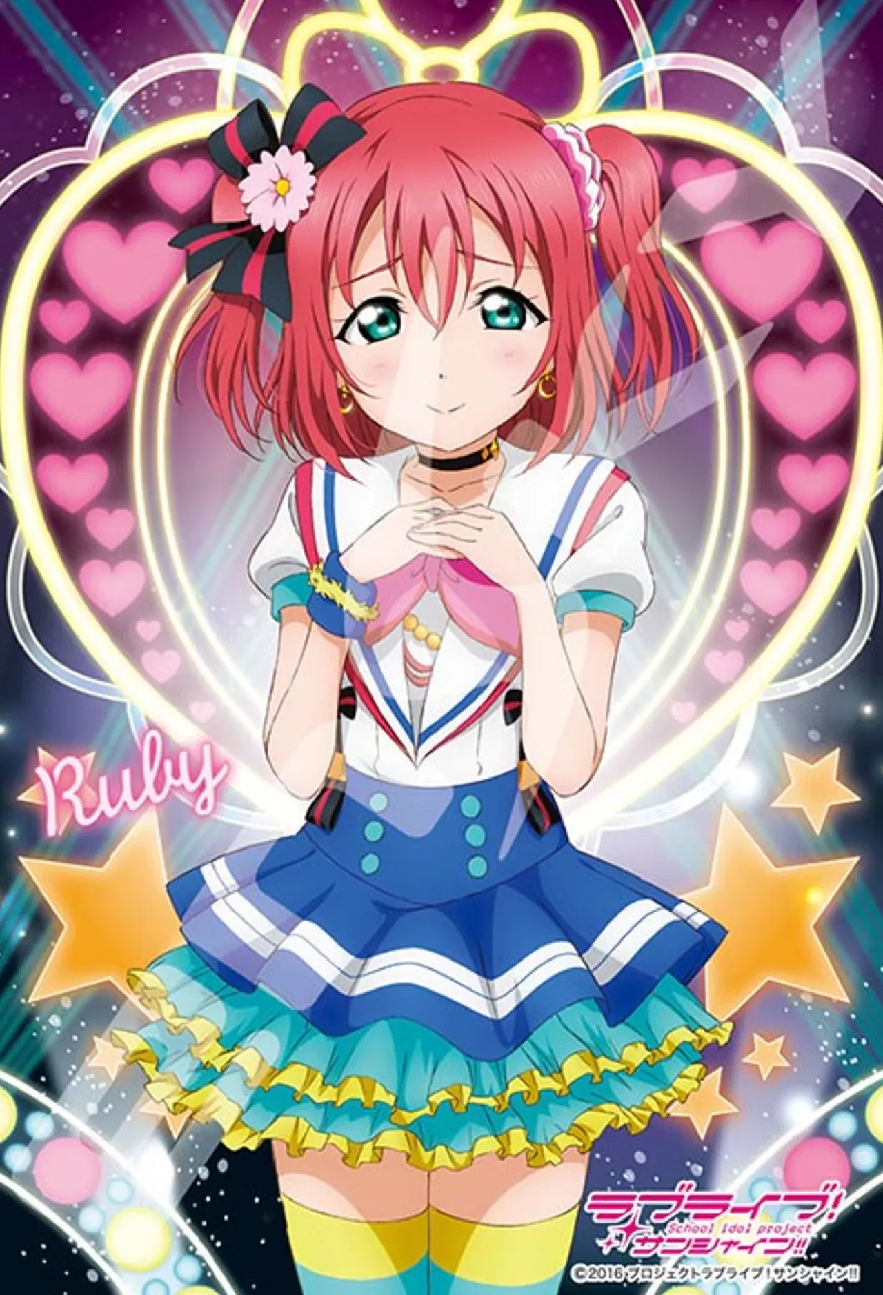 Ensky Art Crystal Jigsaw Puzzle 126-Ac57 Love Live! Sunshine!! Ruby Kurosawa (126 Pieces)