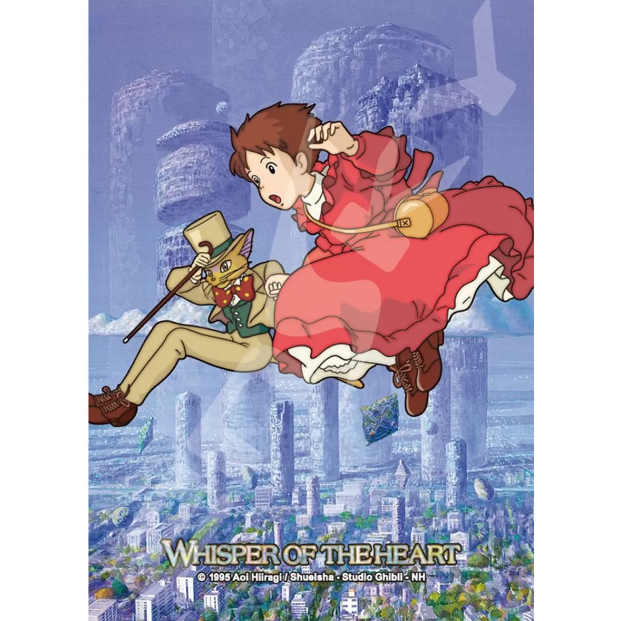 Ensky Art Crystal Jigsaw Puzzle 126-Ac67 Studio Ghibli Whisper Of The Heart (126 Pieces)
